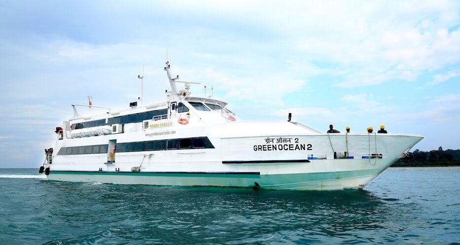 Green Ocean 2 ferry in Andaman Islands