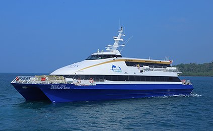 Makruzz Gold ferry in Andaman Islands