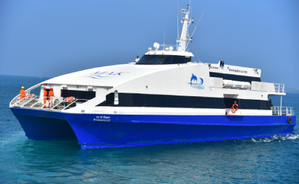 M.V. Makruzz ferry in Andaman Islands