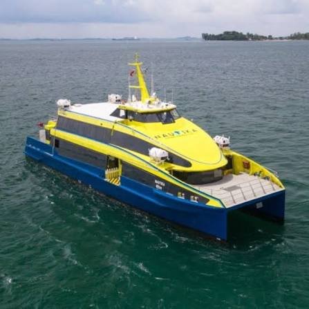 Nautika Pride ferry in Andaman Islands