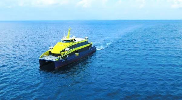 Nautika Pro ferry in Andaman Islands